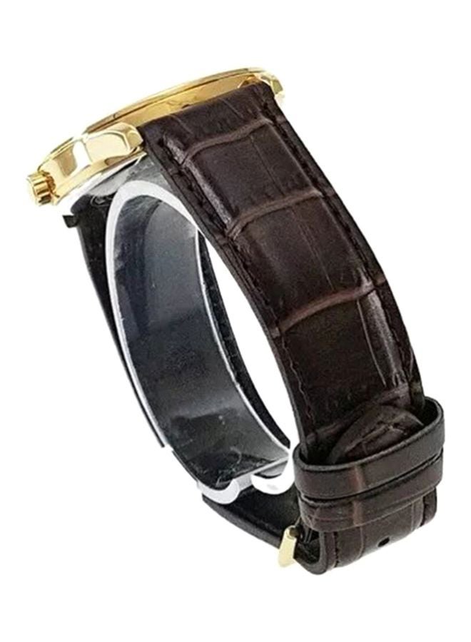 CASIO Women Enticer Water Resistant Analog Watch LTP-V001GL-9BUDF - 25 mm - Brown - Image 3