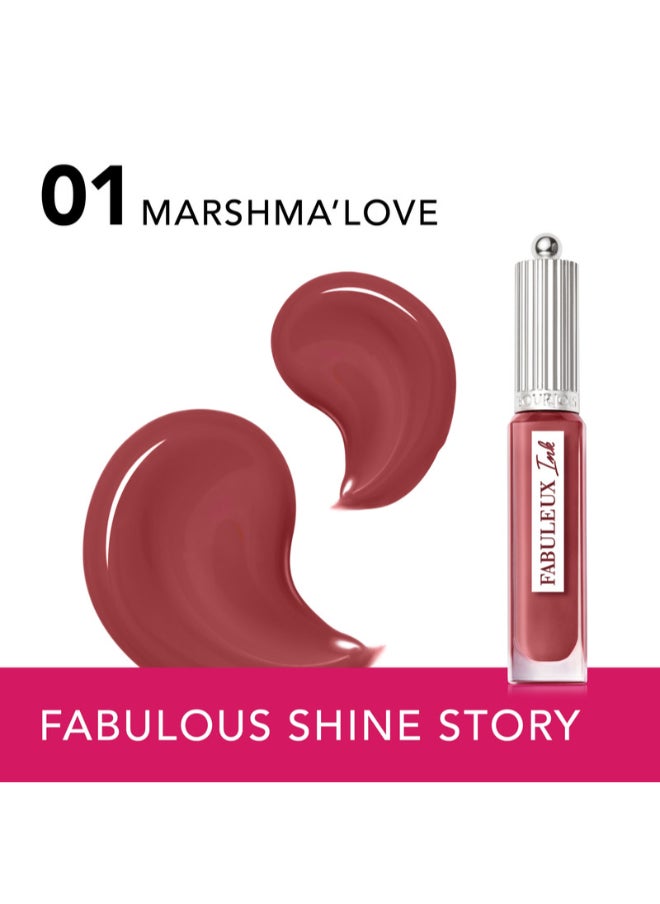 BOURJOIS PARIS - Fabuleux Ink Lacquer - 01 - Marshma'Love - Image 1
