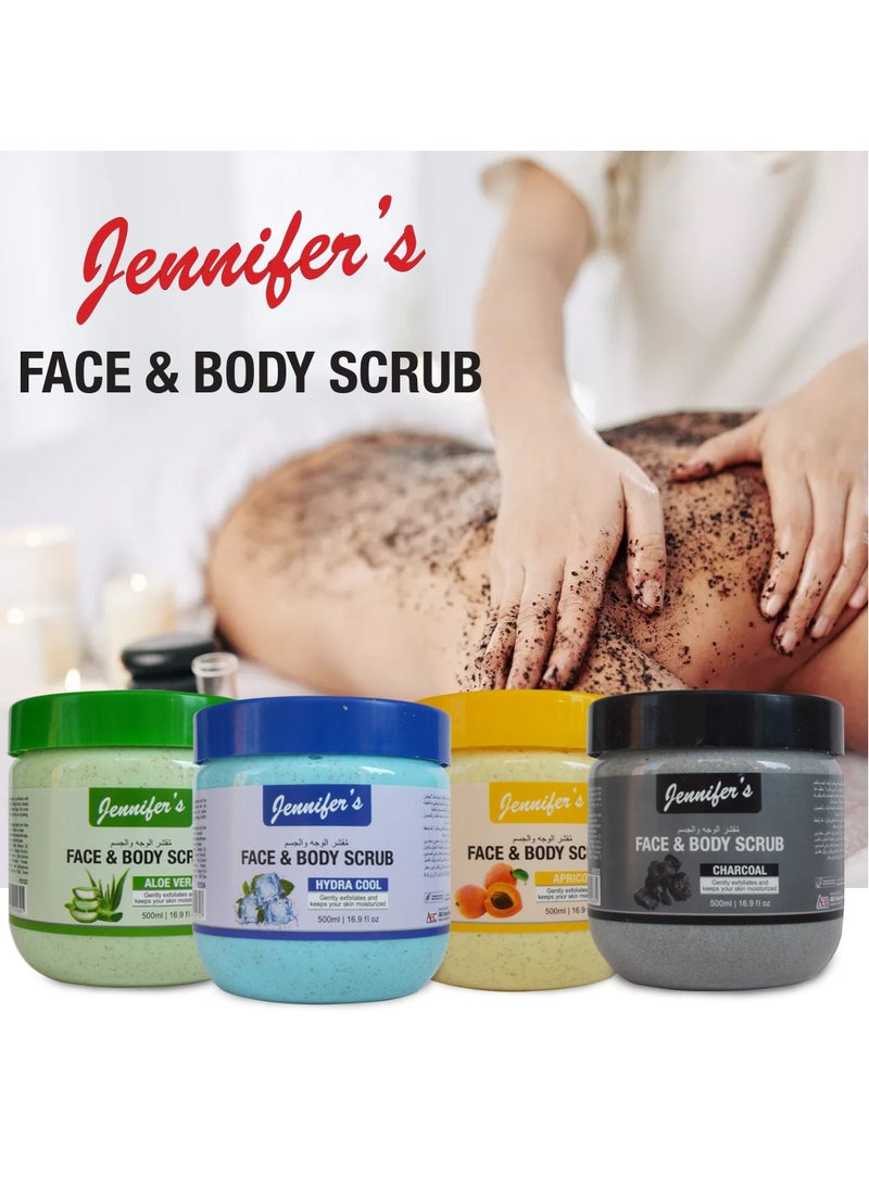 Jennifer's Face and Body Scrub Hydra Cool 500ml -Refreshing Exfoliating Skincare for a Cool, Hydrated Glow - pzsku/ZE03C1918842CB0F14085Z/45/_/1696661319/8f81a491-09bd-4408-b3e6-ea6e434eddfd