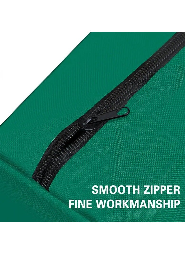 AROAQ Tool Bag, Multi Functional Strong And Durable Handheld Bag, Multi Pocket Waterproof Electrician Bag, Lightweight And Portable Tools Storage Bag, (1pc, Green) - Image 3