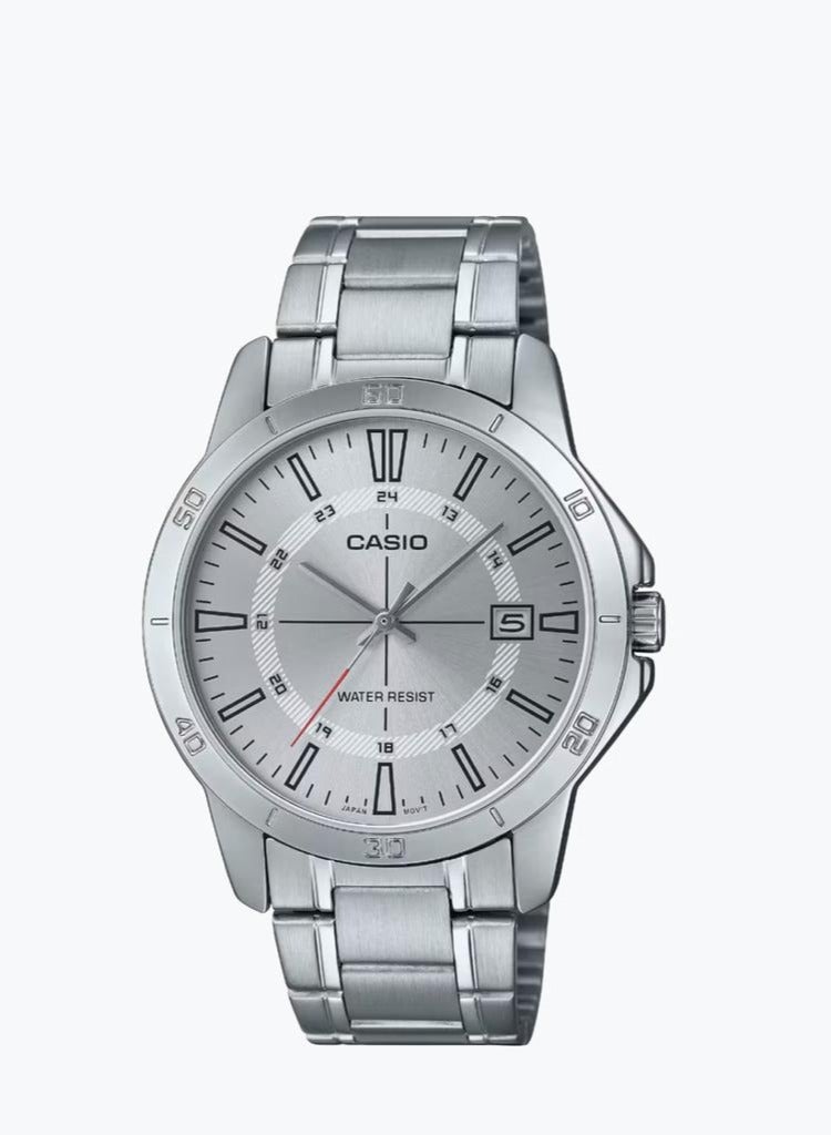CASIO Men's Dress Stainless Steel Analog Wrist Watch MTP-V004D-7CUDF