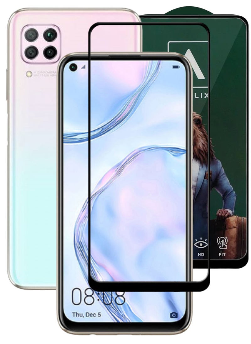 ACLIX Antistatic ESD Dustproof Premium Quality High Definition Tempered Glass Screen Protector Designed For Huawei nova 7i - Image 1