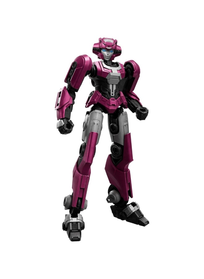 Blokees Transformers One Classic Class Elita-1 Action Figure Model Kit | 75 PCS STEM Construction Kit | Buildable Robot Toy with Glowing Eyes, Weapons & Display Base | Collectible Gift for Kids & Adults - Image 3