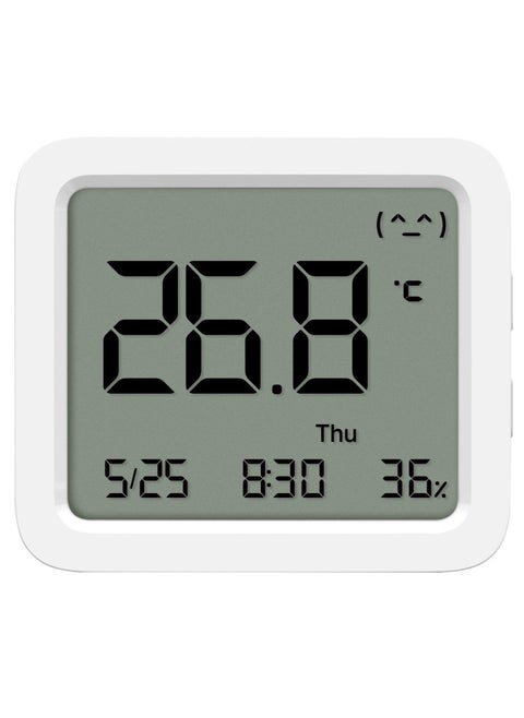 Xiaomi Smart Temperature and Humidity Monitor 3, LCD Display, Bluetooth 5.0, 0.1°C Resolution, 1.5 Year Battery Life