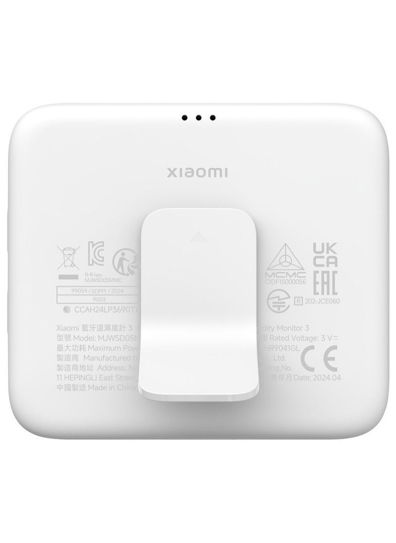 Xiaomi Xiaomi Smart Temperature and Humidity Monitor 3, LCD Display, Bluetooth 5.0, 0.1°C Resolution, 1.5 Year Battery Life  - Image 2