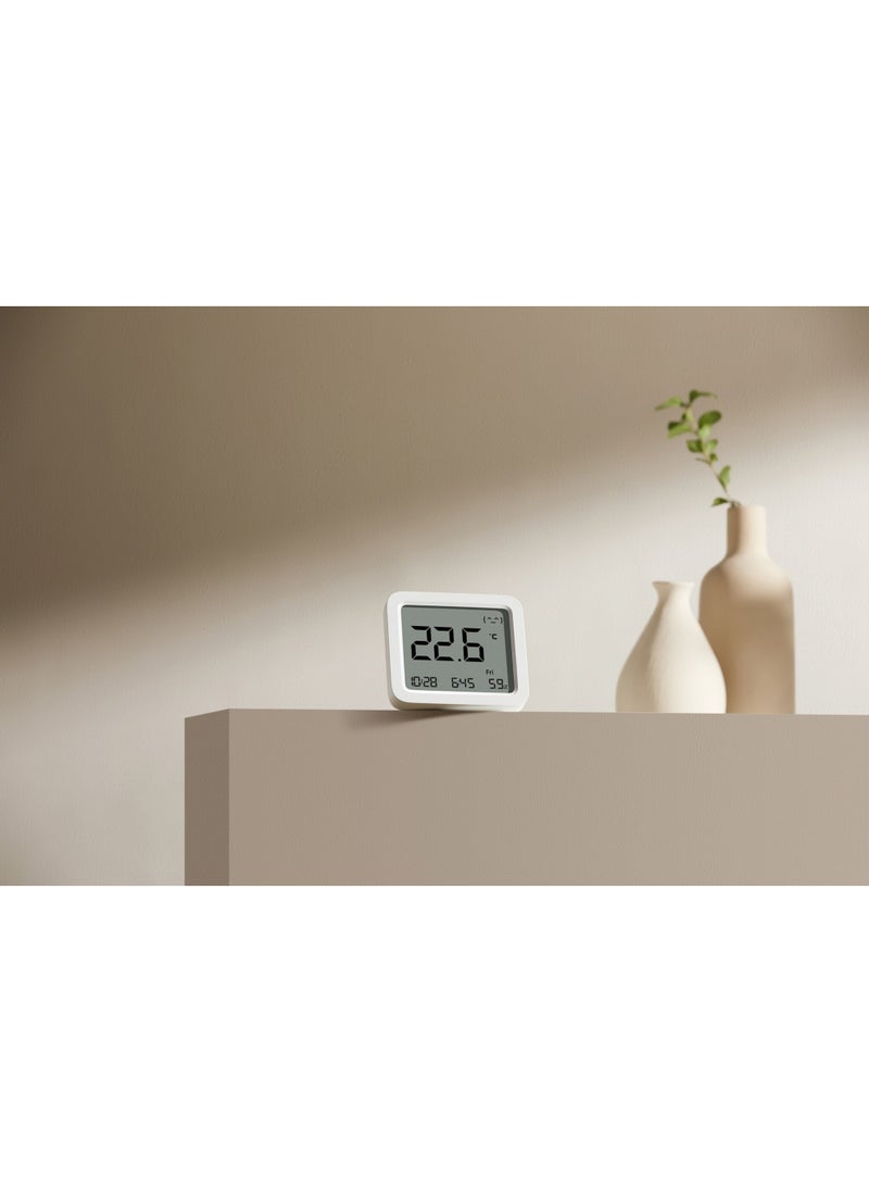 Xiaomi - Xiaomi Smart Temperature and Humidity Monitor 3, LCD Display, Bluetooth 5.0, 0.1°C Resolution, 1.5 Year Battery Life - Image 1