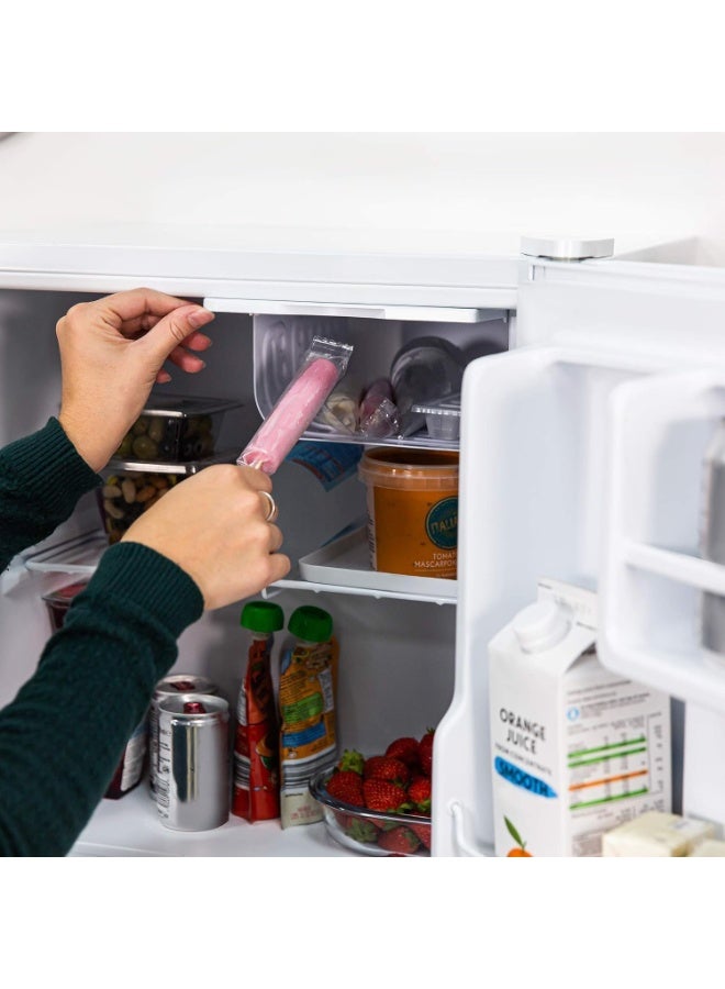 50-liter mini-fridge - single-door refrigerator, 60 watts, compact and energy-efficient for home or office - Image 5