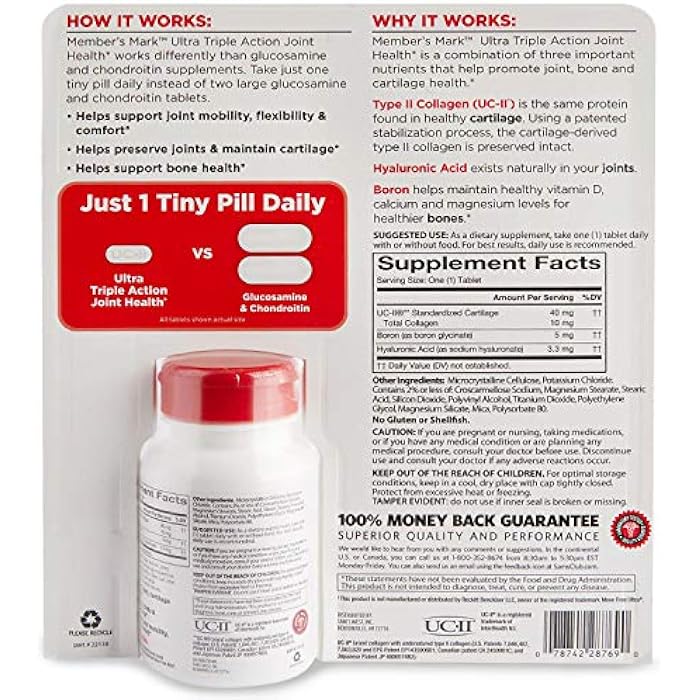 Members Mark Member's Mark™ Ultra Triple Action Joint Health - Image 5