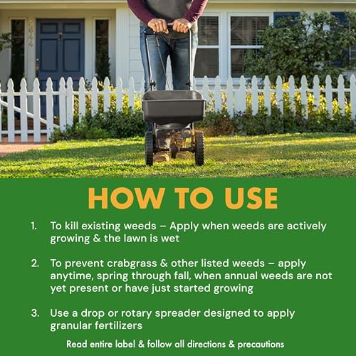 Spectracide Weed Stop For Lawns Plus Crabgrass Preventer Granules 10.8 Pounds, Up To 5 Months Of Control, 2 Pack - Image 3
