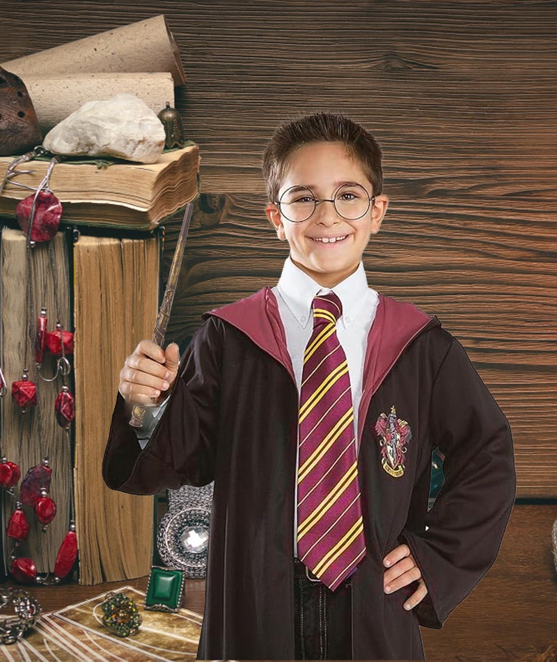 INIMAGINE IN-IMAGINE 5 Pcs Role-Playing Costume, Magician'S Wand Tie Glasses Necklace Bracelet Gift Set Photography Props Party Decorations Suitable for Multiple Scenarios and Applicable to Both Men and Women - Image 4