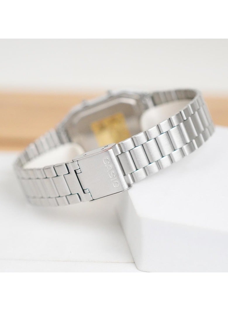 Casio Vintage Stainless Steel Watch AQ-230A-4AMQYDF - Image 3