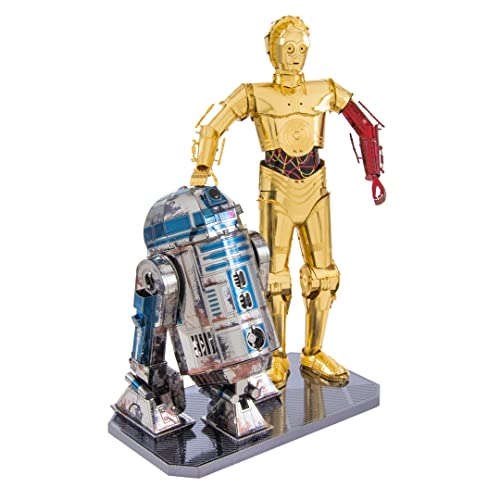Fascinations Metal Earth Star Wars R2D2 and C3PO 3D Metal Model Kit Box Set 14 Jahre to 99 Jahre - Image 1