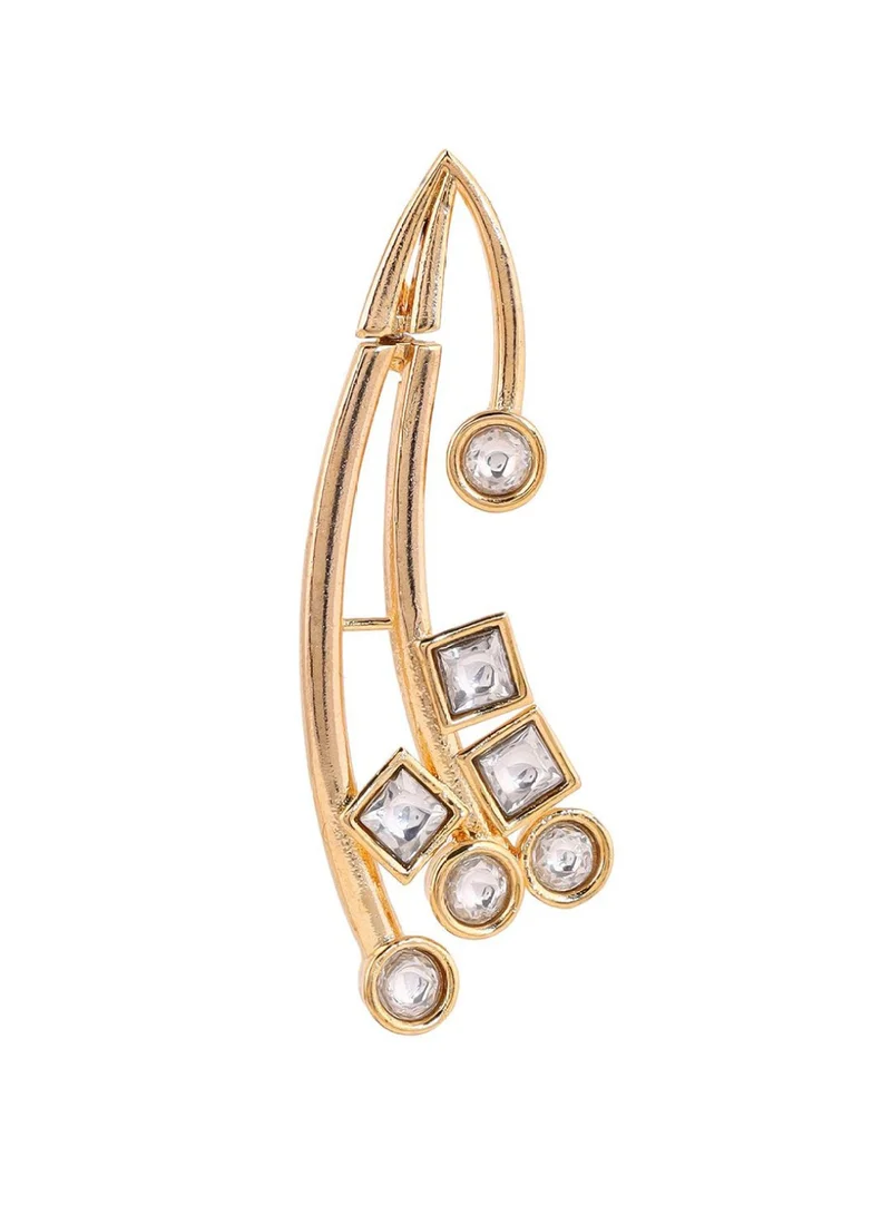 Priyaasi Plated Contemporary Drop Earrings