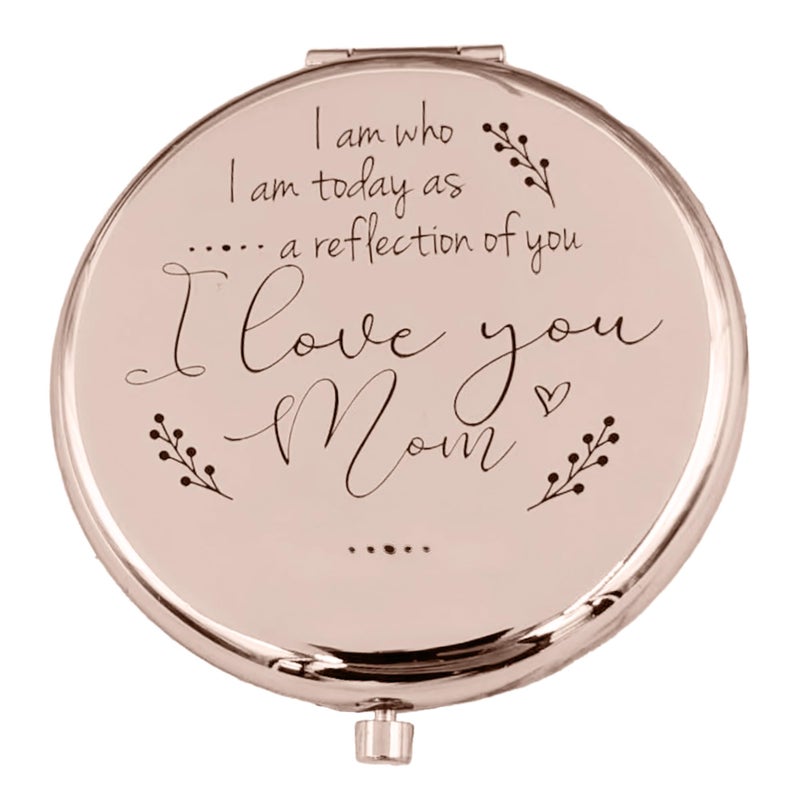 Pretty Inappropriate Mother Of The Bride Gifts From Daughter Compact Mirror Mother Of The Groom Gifts From Son Sentimental Gifts For Mom Birthday Gifts For Mom From Daughter Personalized Gifts For Mom (Rg) - Image 2