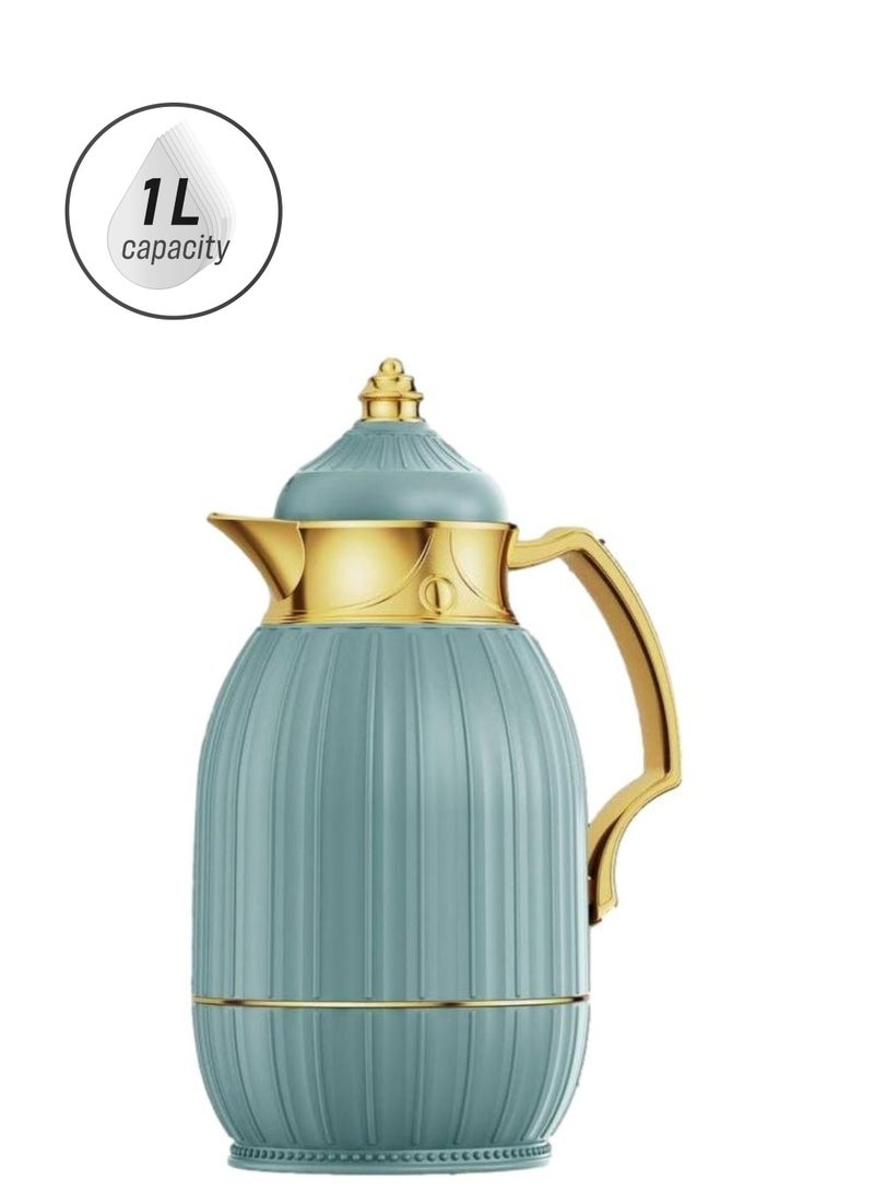 DESSINI Vacuum Flask 1 Liter Leakproof Coffee Jug
