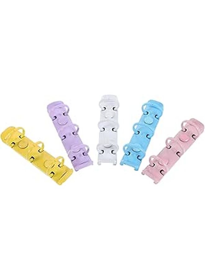 5 Pcs 20mm Metal Loose Leaf Binder Rings For Notebook Organization Scrapbooks DIY - Image 1