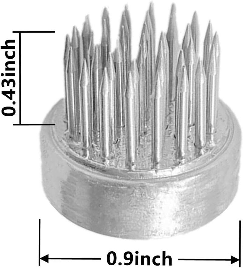 Eggone Kenzan Floral Frog 23mm/0.9inch Diameter Ikebana Flower Arranger Holder Stainless Steel Pin for Small Vase (3Pcs) - Image 2
