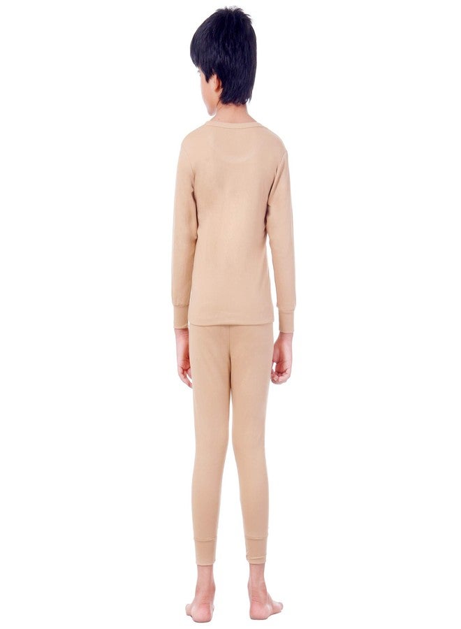 Splash - Baby (Unisex) Winter wear Set - Upper & Lower, Round Neck, Full Sleeve (Wood, 45Cms. - 6Months to 1 Year) - Image 4