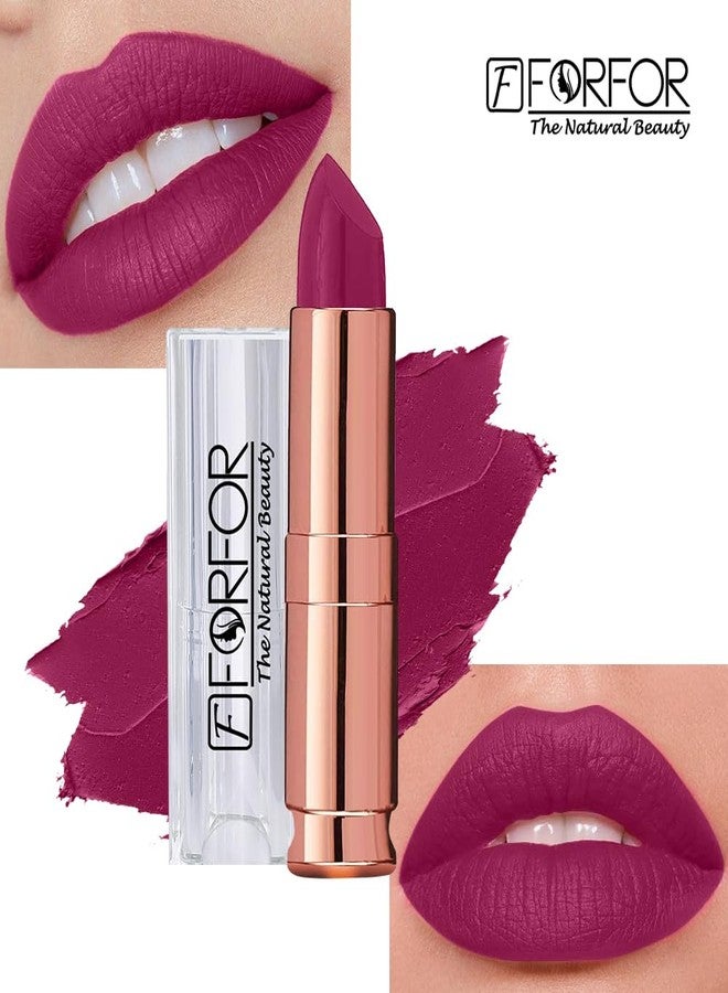 FORFOR Antique Velvet Matte Texture Smooth Finish Lipstick Gift set combo pack 3 for Women Enriched Shea Butter, Vitamin- E & Jojoba oil - Image 2