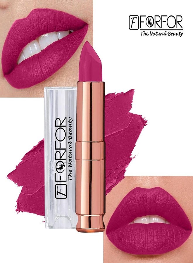 FORFOR Antique Velvet Matte Texture Smooth Finish Lipstick Gift set combo pack 3 for Women Enriched Shea Butter, Vitamin- E & Jojoba oil - Image 4