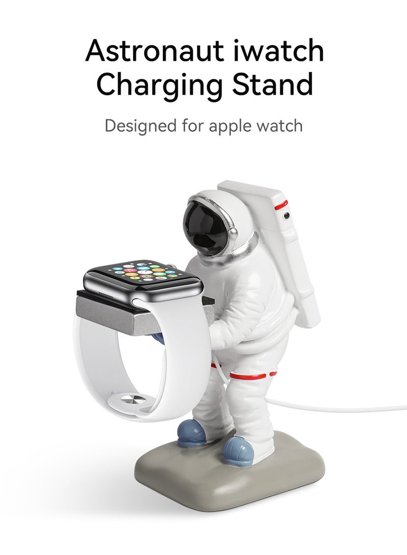 Recci Astronaut iWatch Charger iWatch Charging Dock iWatch Charger Stand Holder Compatible with All Apple Watch Series  - Image 1