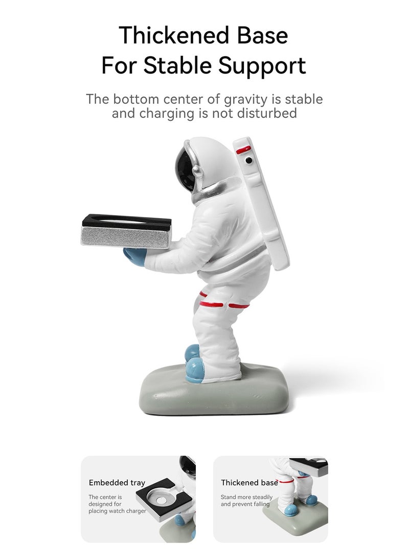 Recci Astronaut iWatch Charger iWatch Charging Dock iWatch Charger Stand Holder Compatible with All Apple Watch Series  - Image 5