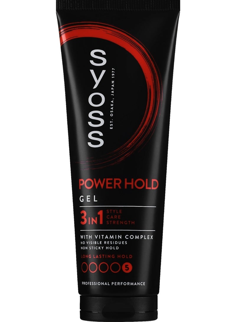 Syoss Men Power Hold Sculpting-Gel 250Ml - Image 1