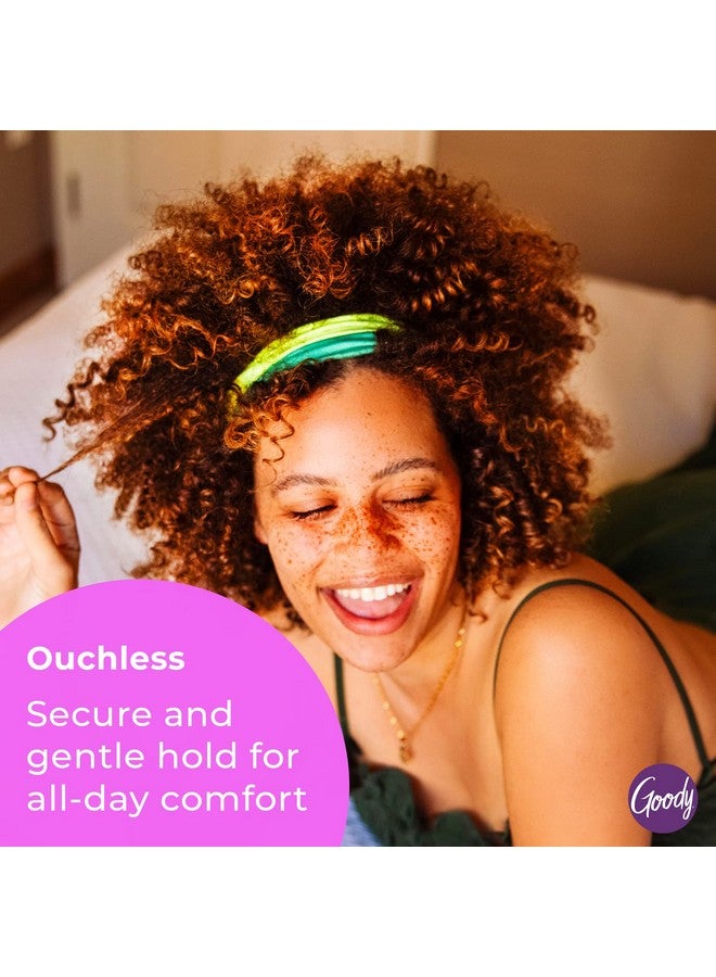 Goody Ouchless Medium Headband With Flex Tips Flex Teeth Hold Bangs & Layers In Place For A Comfortable Fit For All Hair Types Painfree Hair Accessories For Women Men Boys And Girls - Image 5