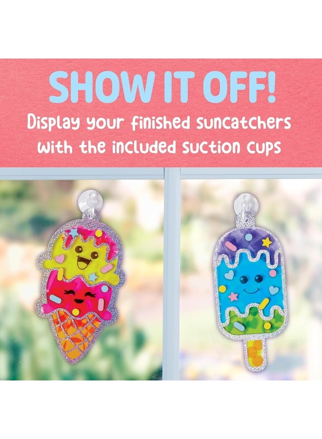 Creativity for Kids Sticker Sun Catchers Mini Craft Kit: Create 2 Suncatchers - Toddler Easter Basket Stuffers and Gifts, Arts & Crafts for Kids, Window Art for Kids (Ages 3+) - Image 5