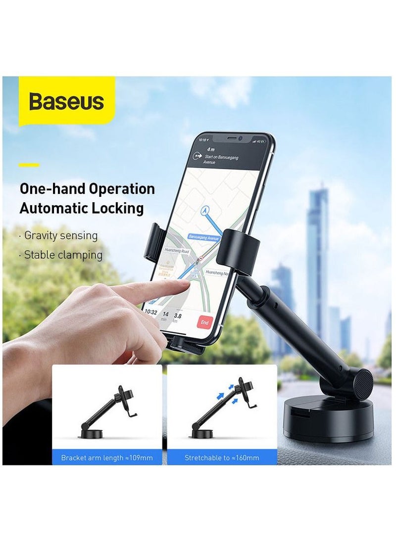 Baseus - Baseus Simplism Gravity Car Mount Holder With Suction Base - Image 1