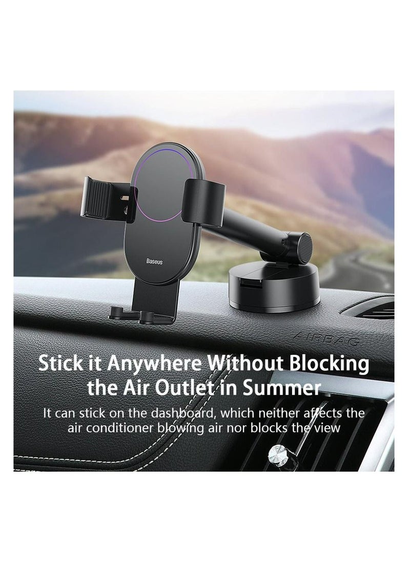 Baseus - Baseus Simplism Gravity Car Mount Holder With Suction Base - Image 1