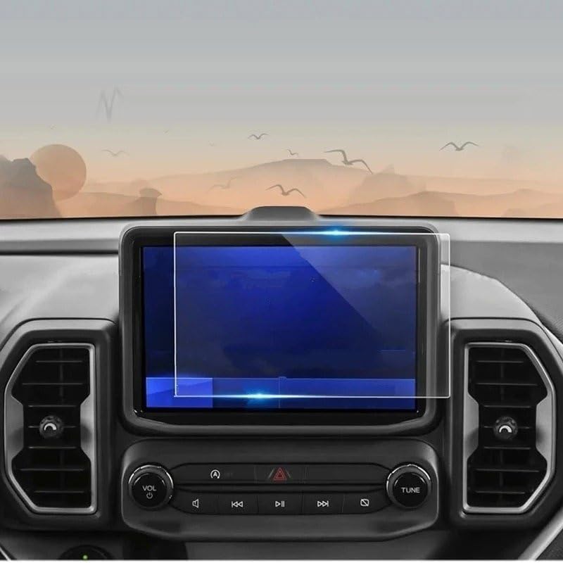 Car GPS Protective Film For Bronco 2021-2024 Tempered Glass Protector Film 12INCH 8inch Car Gps Navigation Display Screen(12inch) - Image 5