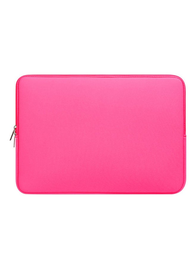 NIBEMINENT Polyster Laptop Sleeve for Macbook Pink 