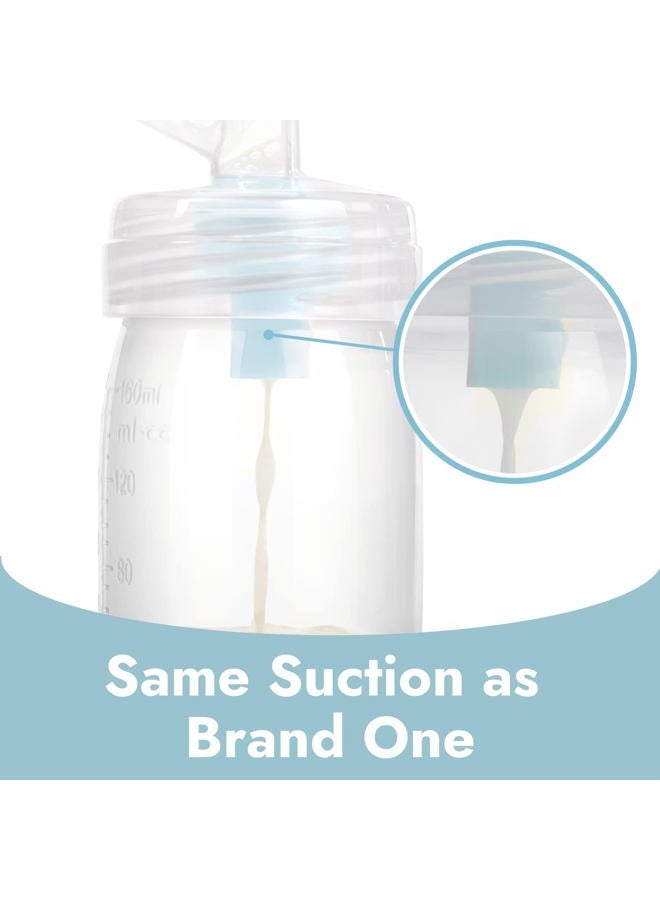Papablic [6-Count] Papablic Duckbill Valves, Replacement Milk Valves Compatible with Spectra S1 S2 and Medela Breast Pumps Accessories, BPA & DEHP Free, Blue - Image 5