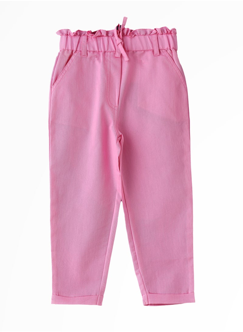 Jelliene Sunny Explorations: Girls' Breathable Pants Comfy Fun & Spring Adventures  - Image 1