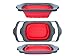 Comfify Colander Collapsible, Over the Sink Colander with Handles, Folding Strainer for Kitchen, Capacity of 6 quart, - Image 2