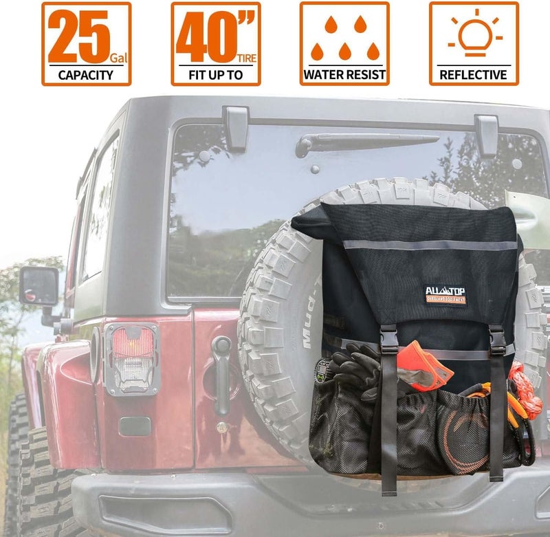 ALL-TOP Heavy Duty Spare Tire Trash Bag - Image 2