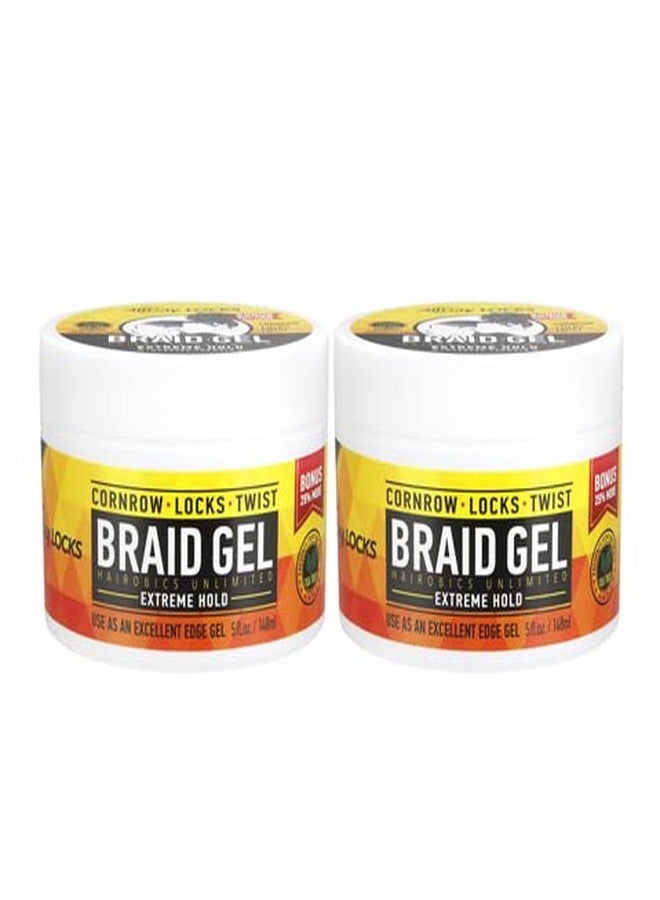 AllDay Locks Braid Gel 5oz, 2-pack (DISCONTINUED)