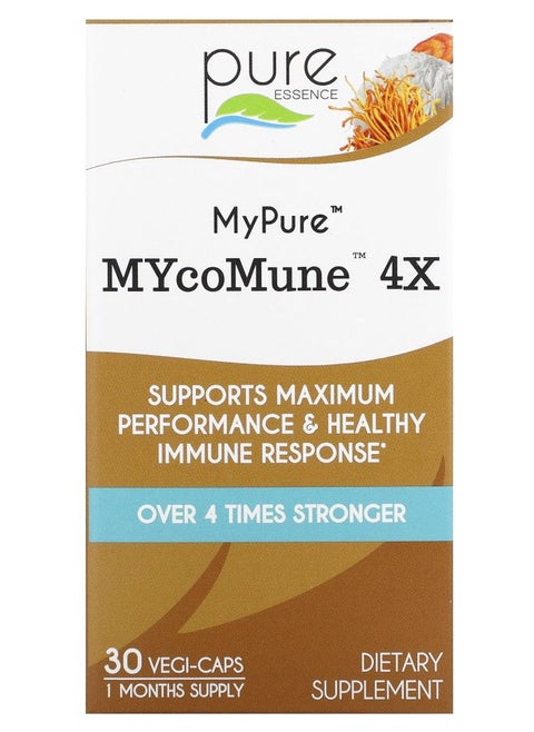 MyPure MYcoMune 4X 30 VegiCaps