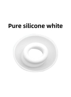 Suitable For Airpodspro Ear Cap Apple 3 Generation Pro2 Universal Earplug Earphones Silicone Protective Sleeve Earmuffs Wholesale-Specifications:White  Pure Silicone Small Size