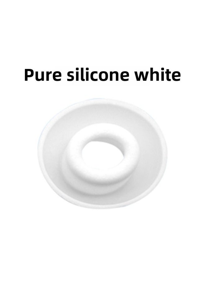Generic - Suitable For Airpodspro Ear Cap Apple 3 Generation Pro2 Universal Earplug Earphones Silicone Protective Sleeve Earmuffs Wholesale-Specifications:White  Pure Silicone Small Size - Image 1