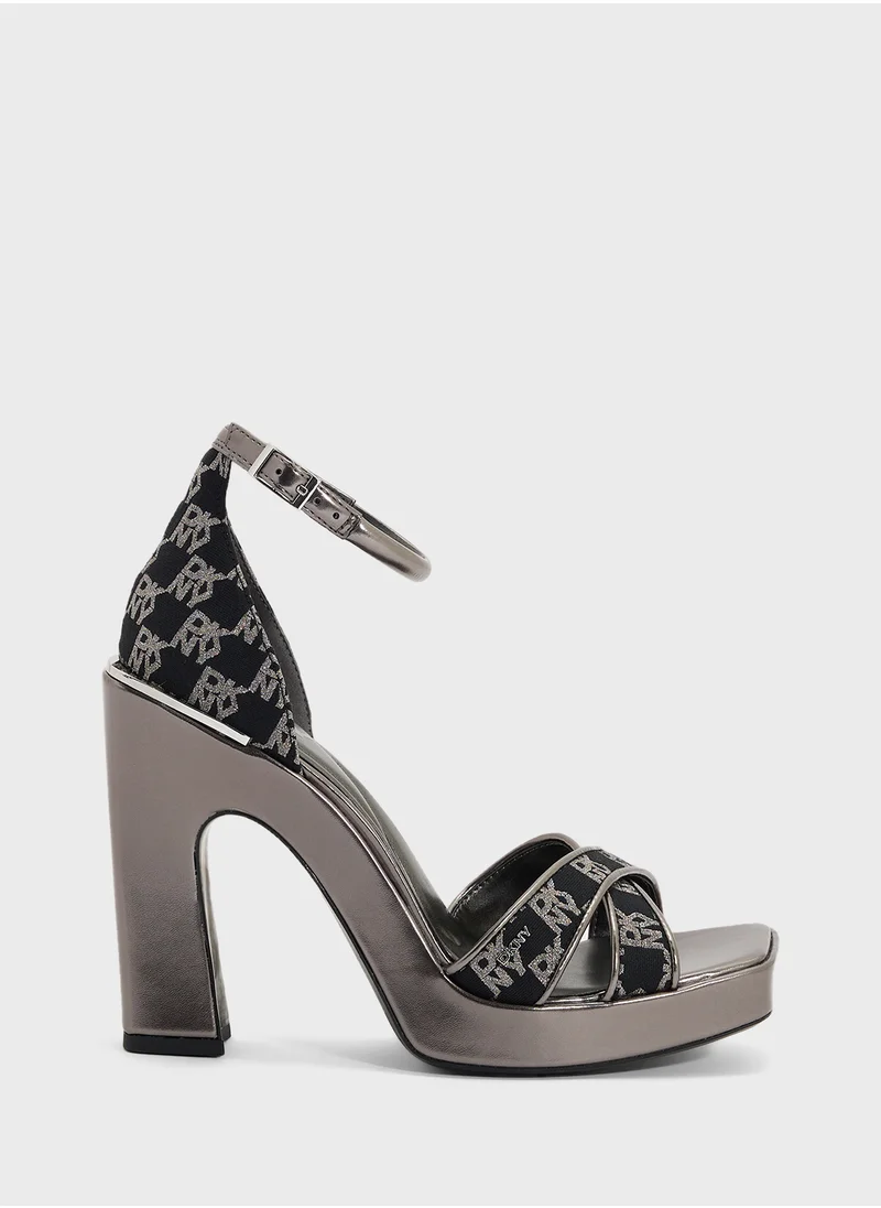 دكني Loda - Ankle Strap High Heel Sandals