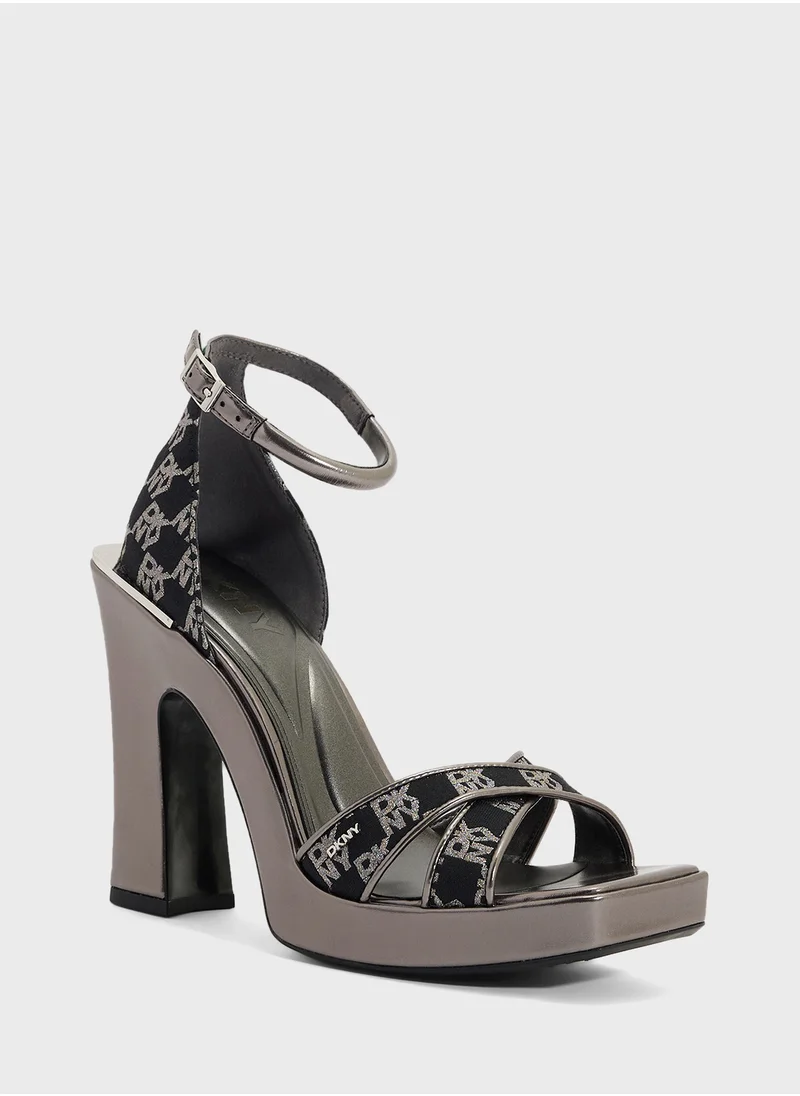 دكني Loda - Ankle Strap High Heel Sandals