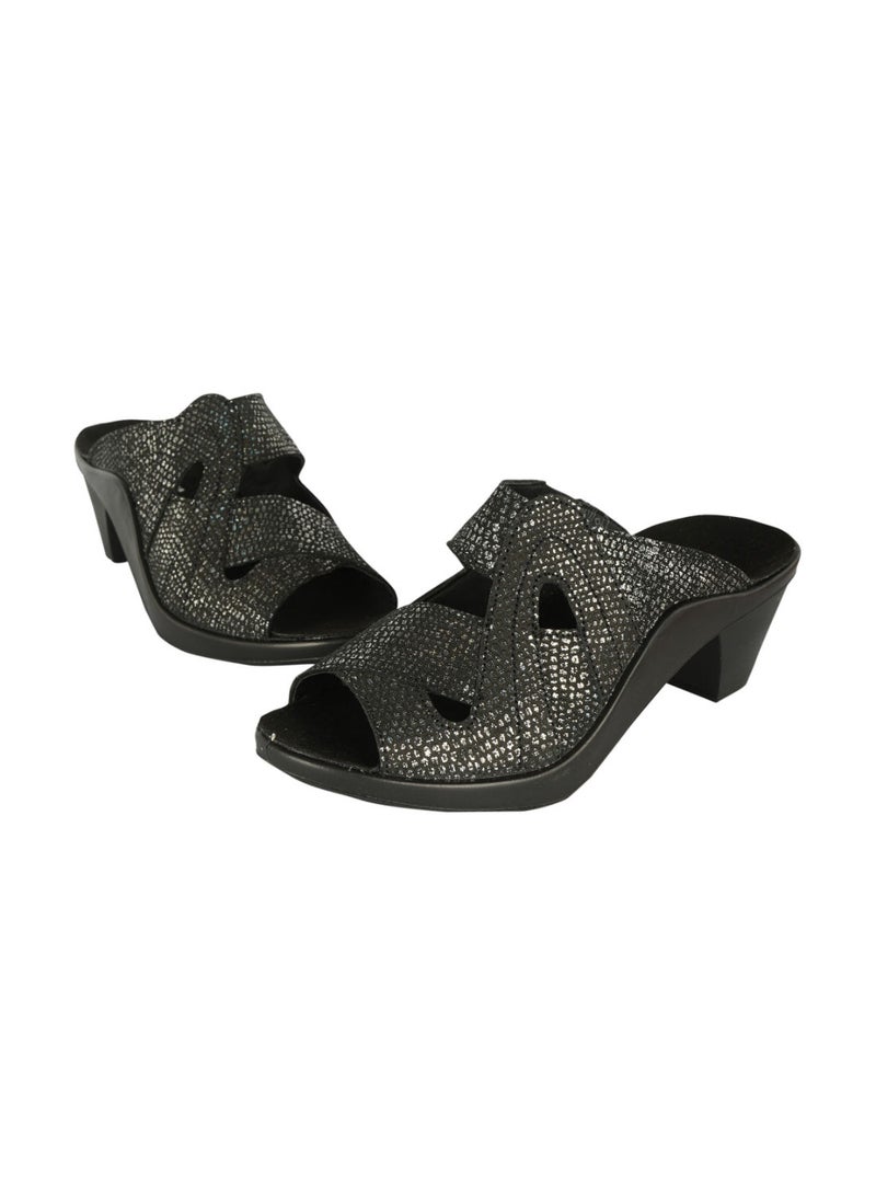 Romika Ladies Block Heel Sandals  Schwarz 36 - Image 2