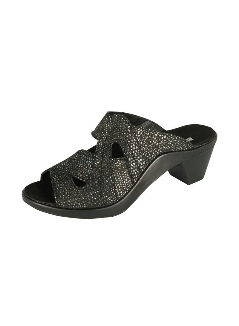 Romika Ladies Block Heel Sandals  Schwarz 36 - Image 3