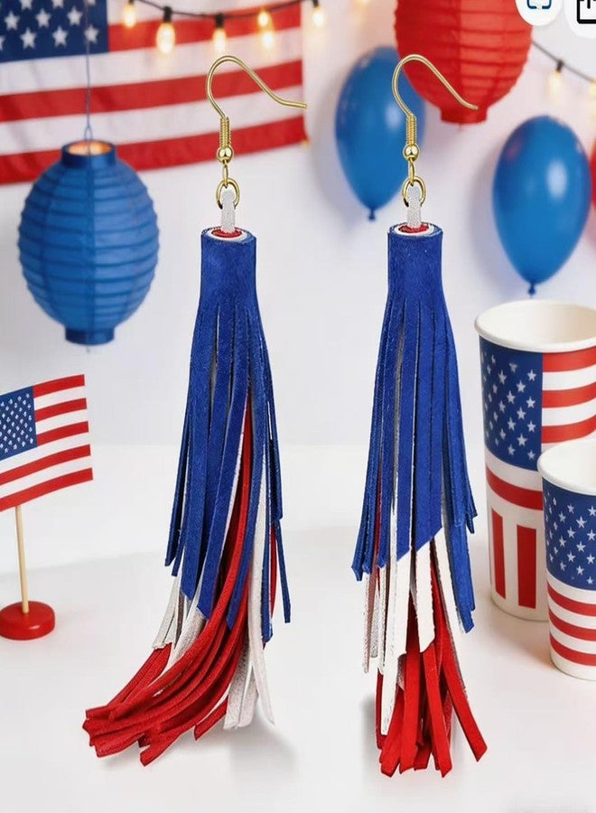 imani USA American Gift Earrings America 250 US 250th Anniversary USA birthday 1776-2026 Patriotic Merch Patriotic 4th of July Independence Day - Image 3