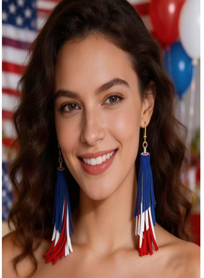 imani USA American Gift Earrings America 250 US 250th Anniversary USA birthday 1776-2026 Patriotic Merch Patriotic 4th of July Independence Day - Image 2