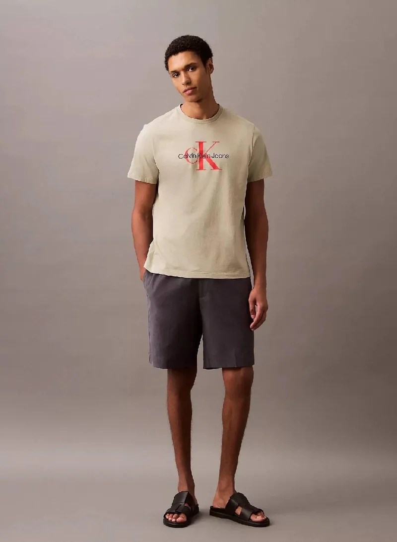 CALVIN KLEIN Linen Lyocell Shorts