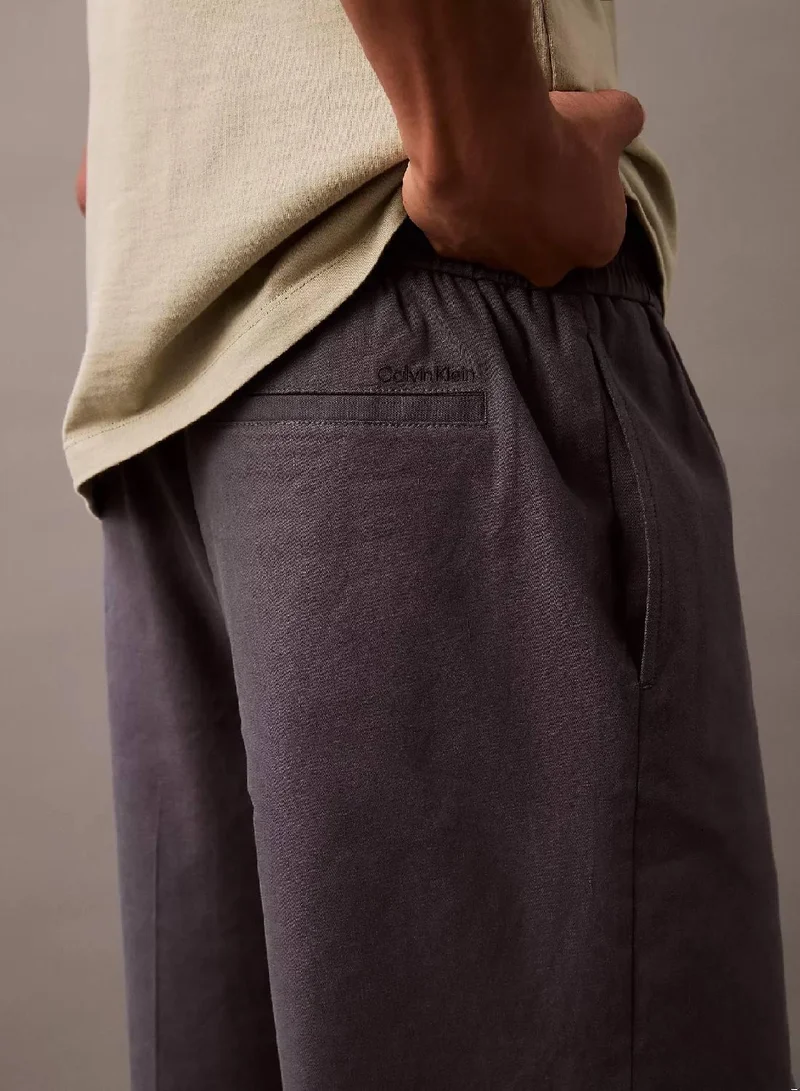 Calvin Klein  Linen Lyocell Shorts for Men | Best Price UAE