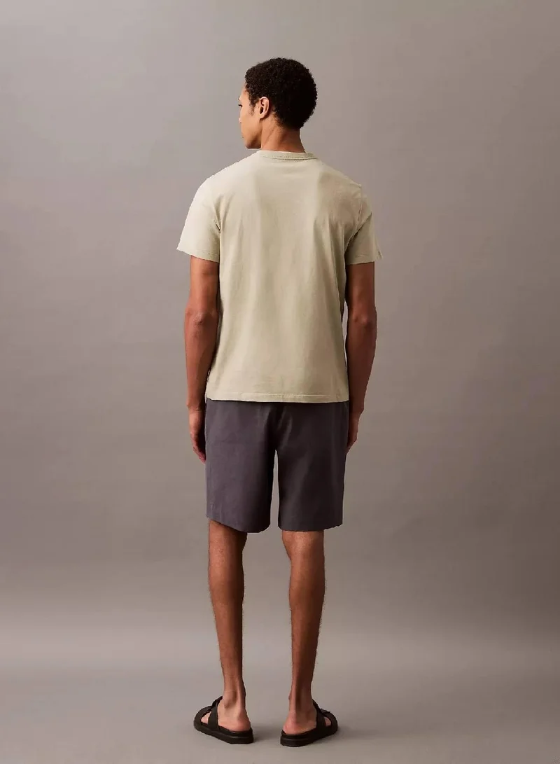 Calvin Klein  Linen Lyocell Shorts for Men | Best Price UAE